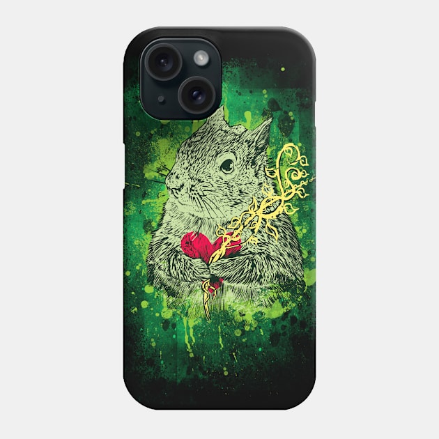 Love Hamster Phone Case by barmalisiRTB