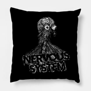 I have a very nervous system Variant Design Pillow