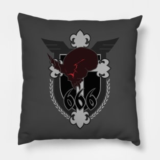 666th TSF Squadron Schwarzesmarken Pillow