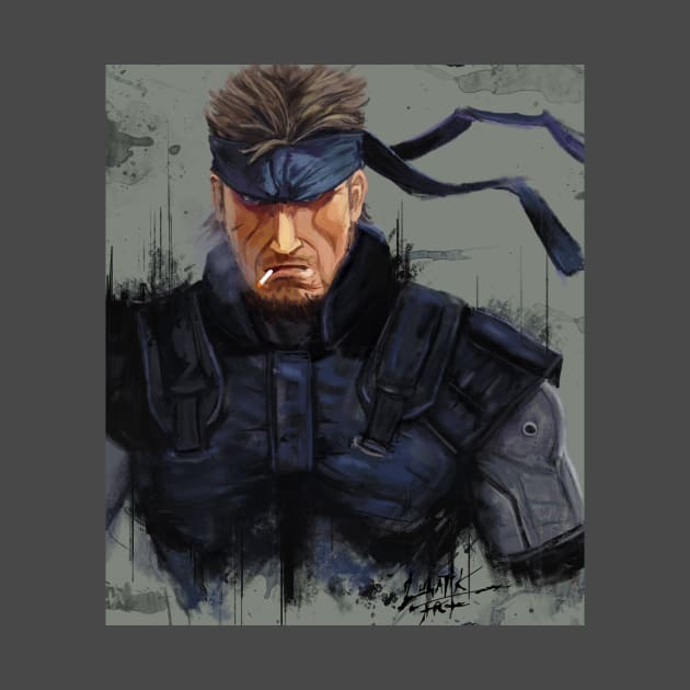 Solid Snake by Art Of Lunatik