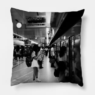 Photography - Tenjin station Pillow