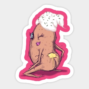 Potato Pete Sticker for Sale by BreeJoyce