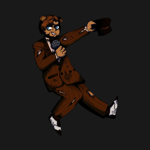 Withered Freddy Gijinka Transparent by spaceagebarbie