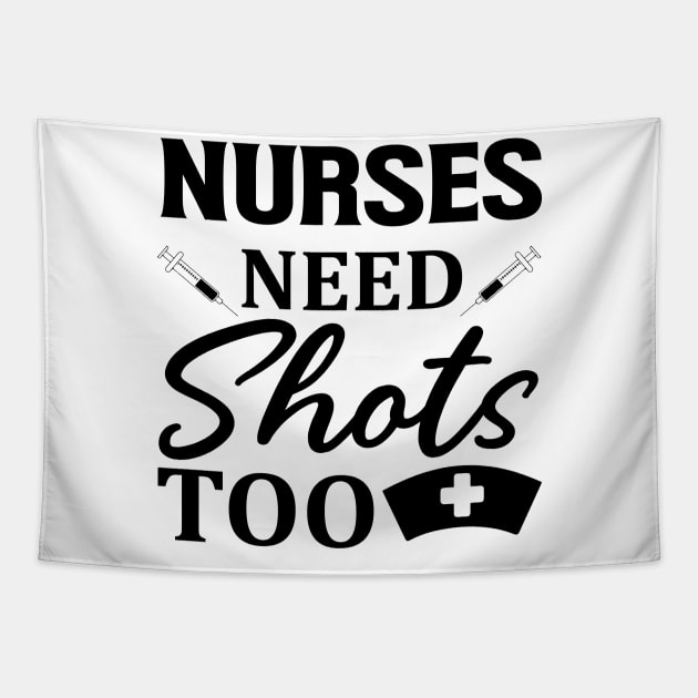 Nurses need shots too Tapestry by coollooks