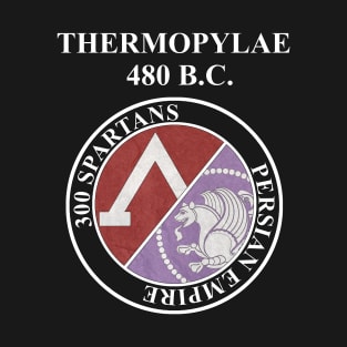 Thermopylae Sparta vs Persia Famous Battle T-Shirt