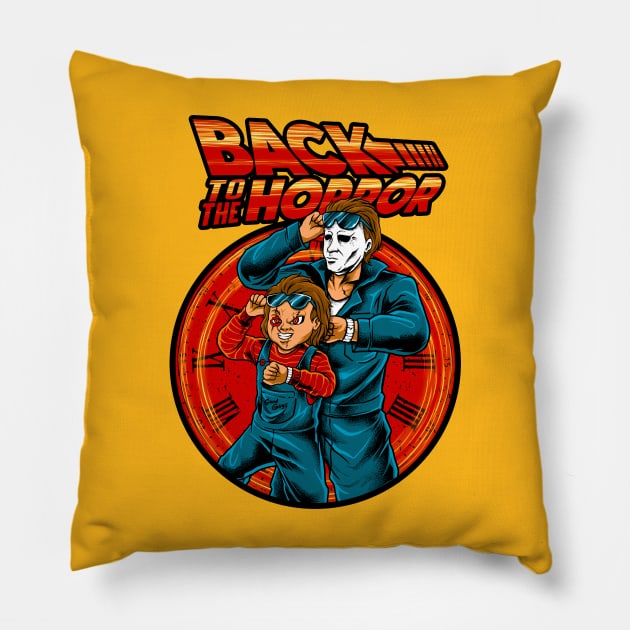 Back to the Horror Pillow by Kachow ZA