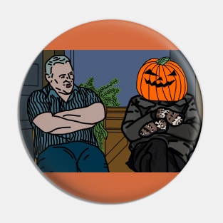 Pumpkin Head Halloween Horror Bernie Sanders Irish Uncle Memes Pin