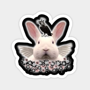 BUNNY and the RAVEN Magnet