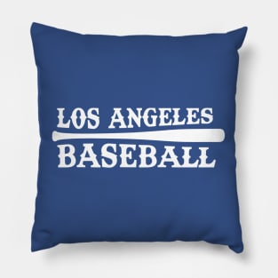 Los Angeles Baseball Pillow