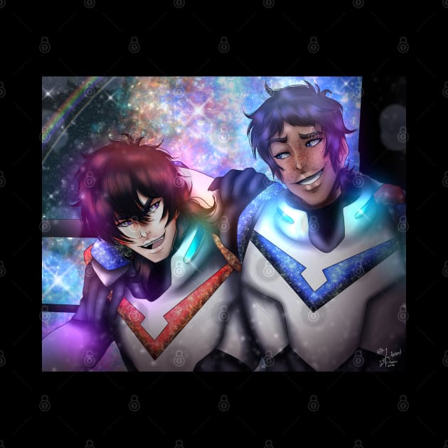 Keith and Lance: Voltron by LixardPrince