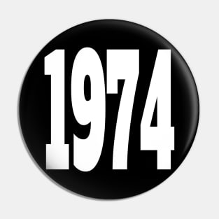 1974 Pin