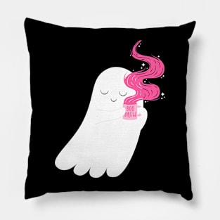 Ghost Coffee Pillow