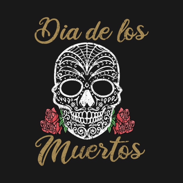 Dia de los muertos skull by GillTee