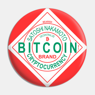 Bitcoin Bearish Label Pin