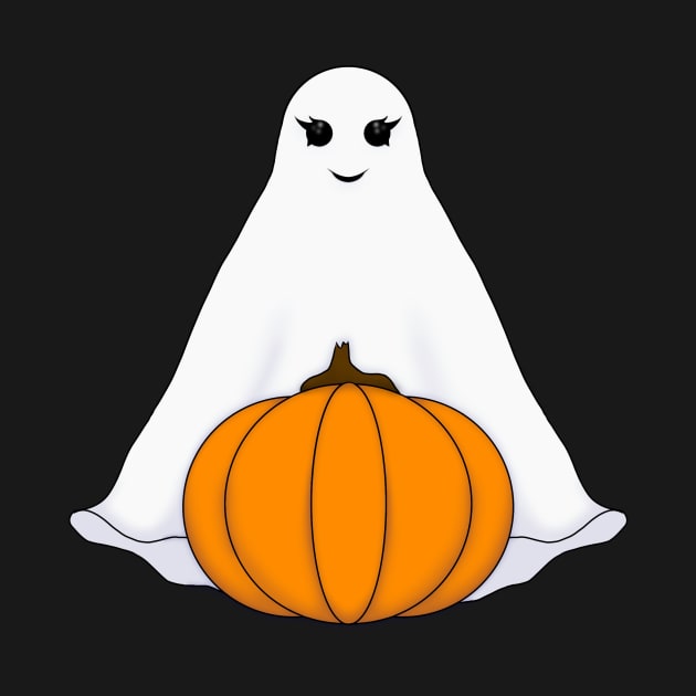 Pumpkin and Ghost by CipherArt