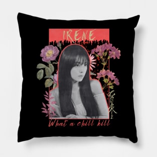 Irene Chill Kill Red Velvet Pillow