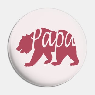 Papa Bear Pin