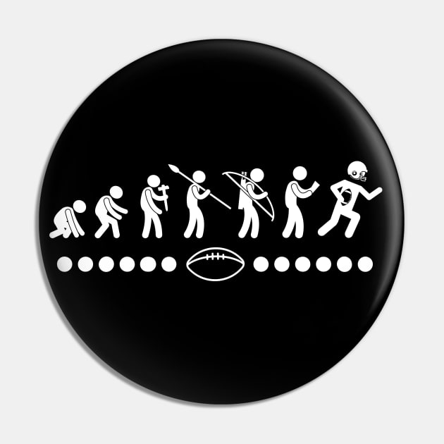 Football Evolution Pin by EvolvedandLovingIt