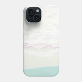 Ocean and sky, My backgrounds collage, clouds, sea, pastel, blue,art, decor, TeePublic Phone Case