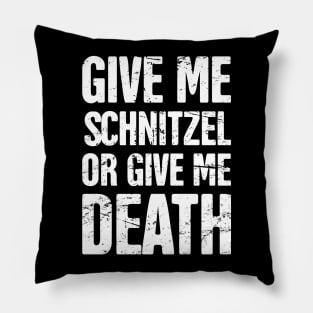 Schnitzel - Funny Oktoberfest German Food Pillow