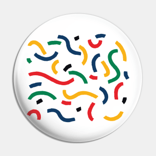 80s abstract pattern - 1 Pin