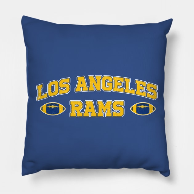 LA Rams Pillow by Suarezmess