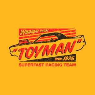 1975 - Toyman - Superfast Diecast Racer (Yellow Edition - Worn) T-Shirt