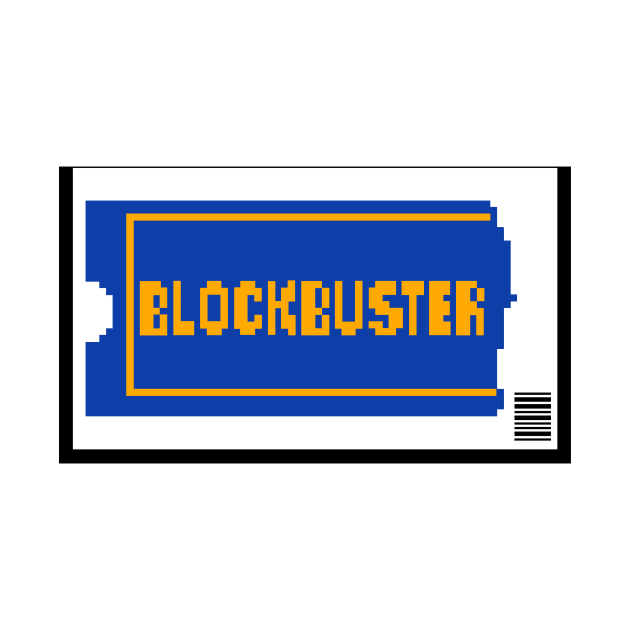 Blockbuster Pixel VHS by No Context Nostalgia 