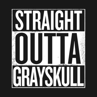 Straight Outta Grayskull He Man And The Masters Of The Universe White T-Shirt