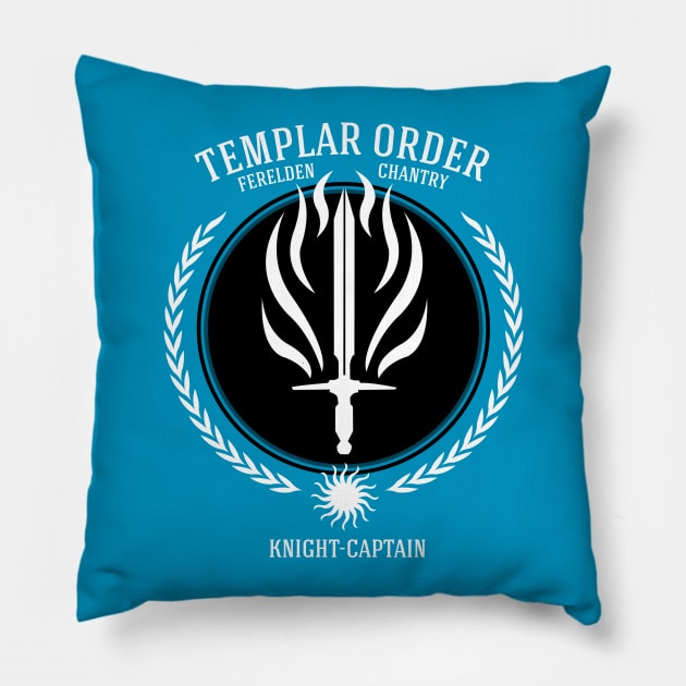 Dragon Age - Knight Commander Pillow by firlachiel