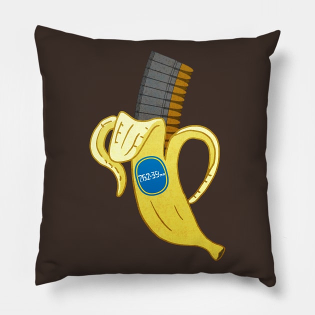 Banana Mag Pillow by CCDesign