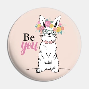 Be You Bunny Pin