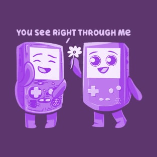 retro gaming you see right through me T-Shirt