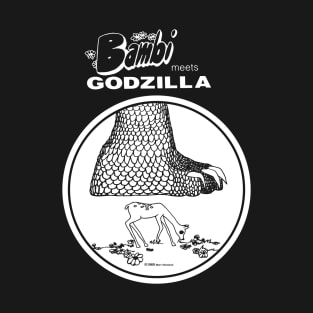 Bambi Meets Godzilla - Dark T-Shirt