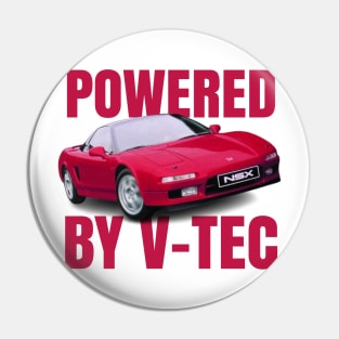 Powered By V-tec Pin