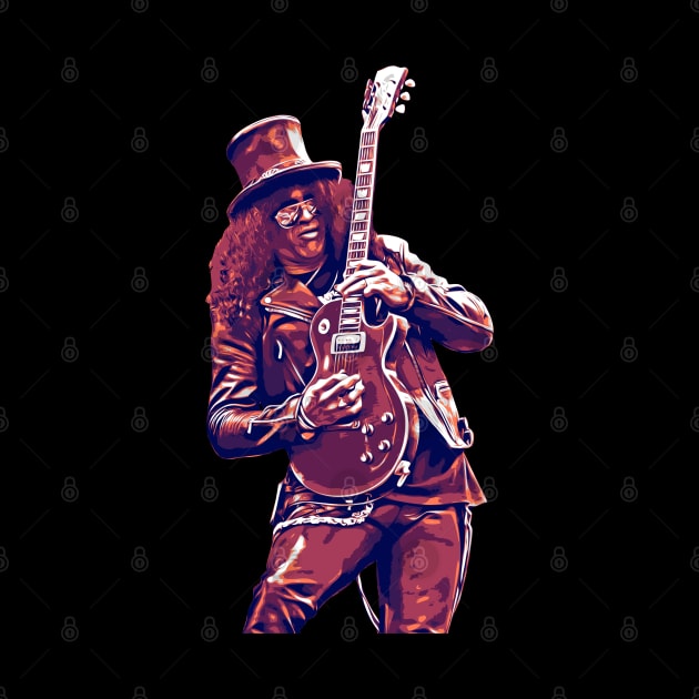 SLASH THE GUITARIST LEGEND by FADLANSTORE