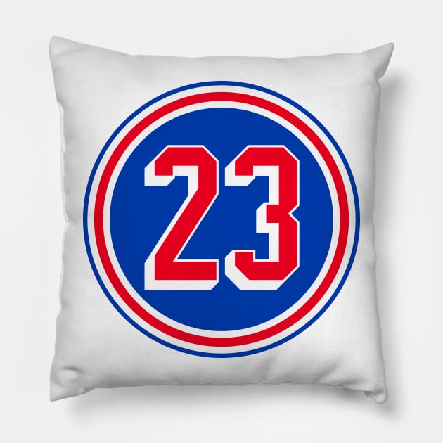 Adam Fox Number 23 Jersey New York Rangers Inspired Pillow by naesha stores