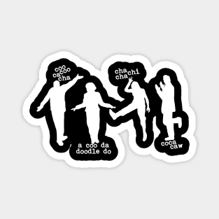 Arrested Development Chicken Dance (White Graphic) Magnet