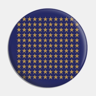 Golden Stars Pin