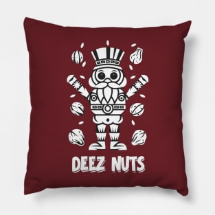 Deez Nuts Nutcracker Pillow