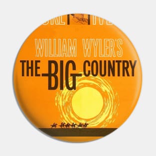 The Big Country Movie Poster Pin