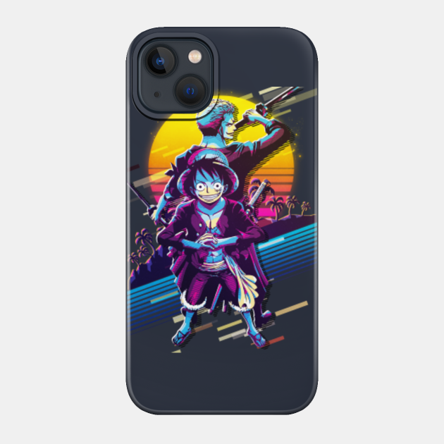 Monkey D. Luffy and Roronoa Zoro - Luffy And Zoro - Phone Case