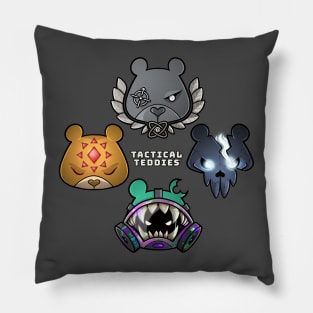 Tactical Teddies ® faction crests Pillow