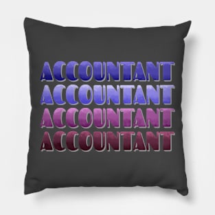 Accountant Pillow