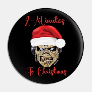 Heavy Metal Christmas Pin