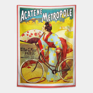 Acatene Metropole Bicycle Poster Tapestry