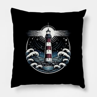 Lighthouse Ocean Pillow