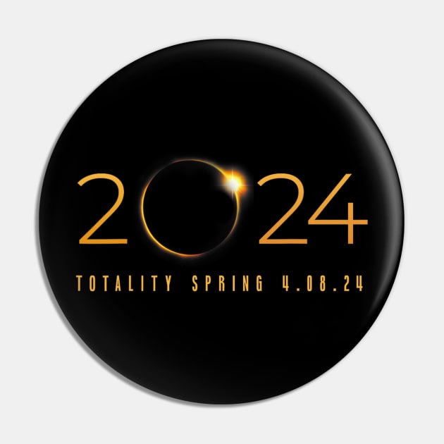 2024 Solar Eclipse American Totality Spring 4.08.24 Pin by nadenescarpellos