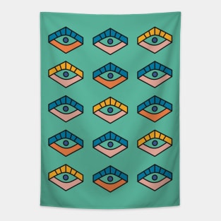 You are watched (Colorful) Tapestry