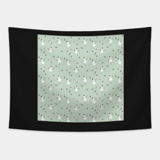 Christmas Themed Pattern Tapestry